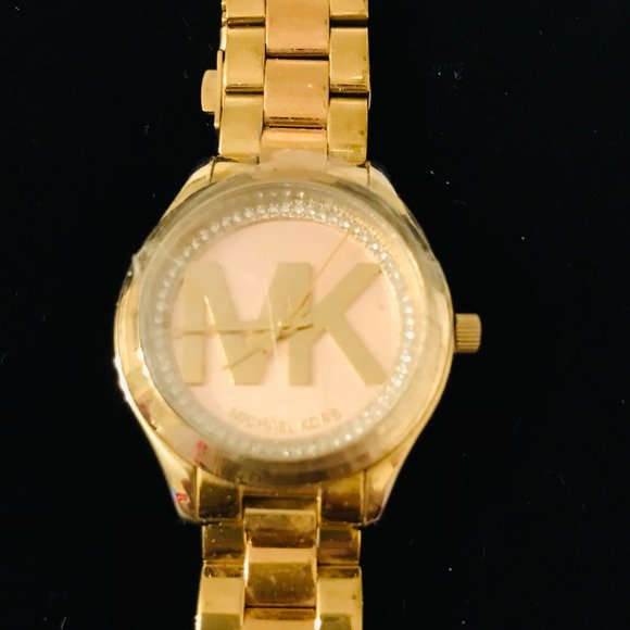 MICHAEL KORS Mini Slim Runway Rose Dial Ladies Watch